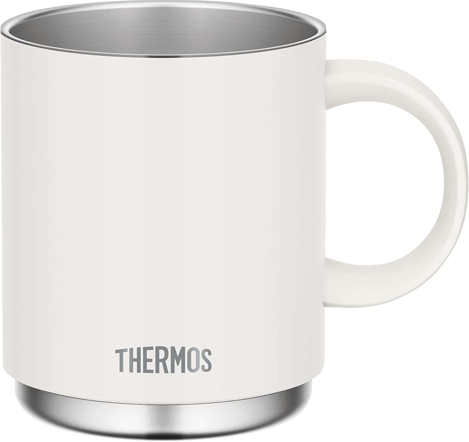 THERMOS THERMOS 真空断熱マグカップ 450ml JDS-450 （ホワイト（WH）） 【10個】 マグカップの商品画像