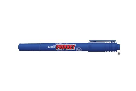 三菱鉛筆 三菱鉛筆 プロッキー 極細＋細字丸芯 （青） PM120T.33 ×1本 プロッキー マーカーの商品画像