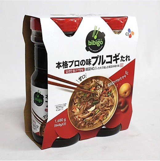 CJ FOODS bibigo 本格プロの味 プルコギたれ 840g×2本の商品画像