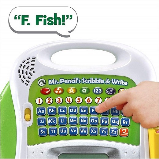 [LeapFrog]Mr. Pencil's Scribble and Write зеленый Lee p лягушка / изучение английского языка ./foniks/la- человек g игрушка / ребенок / ребенок /.../ Kids / развивающая игрушка 