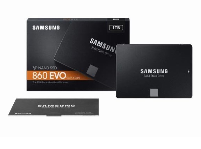 SAMSUNG MZ-76E1T0B/IT ［SAMSUNG 860 EVO ベーシックキット 1TB SATA3］ 内蔵型SSDの商品画像