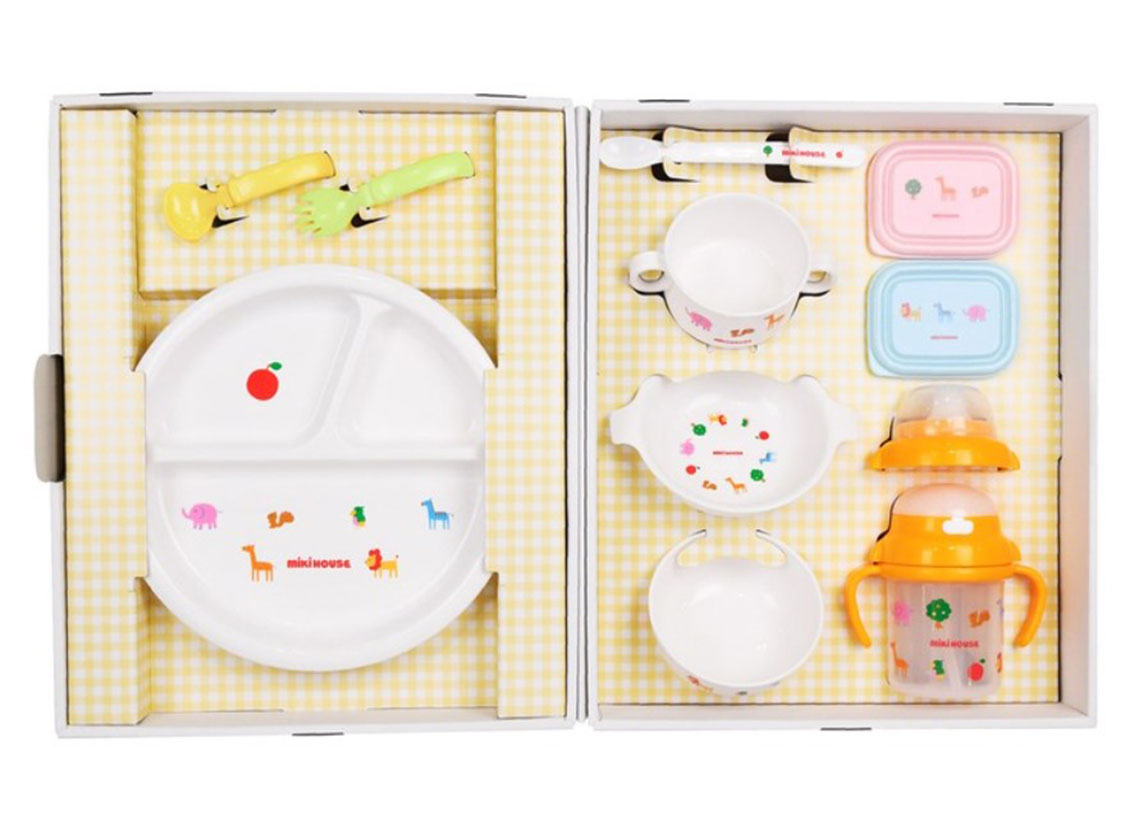 miki HOUSE BABY テーブルウェアセット 46-7125-823の商品画像