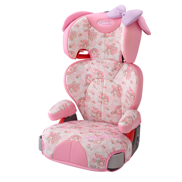 【美品】GRACO ハローキティ ジュニアシート GRACO ジュニアプラス DX グレコ×ハローキティ限定モデルグレコ 67400