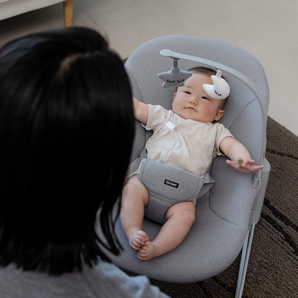 ra.... bouncer baby newborn baby toy attaching seat . laundry compact yatomi