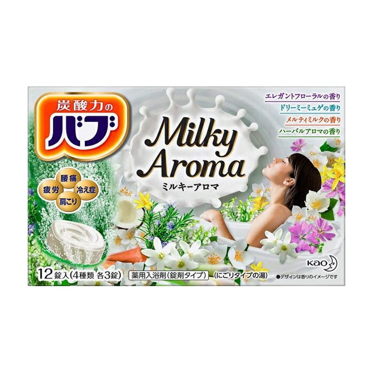 バブ ミルキーアロマ 1箱 （12錠入）×1の商品画像
