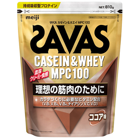 SAVAS カゼイン＆ホエイMPC100 ココア味 810g × 1個の商品画像