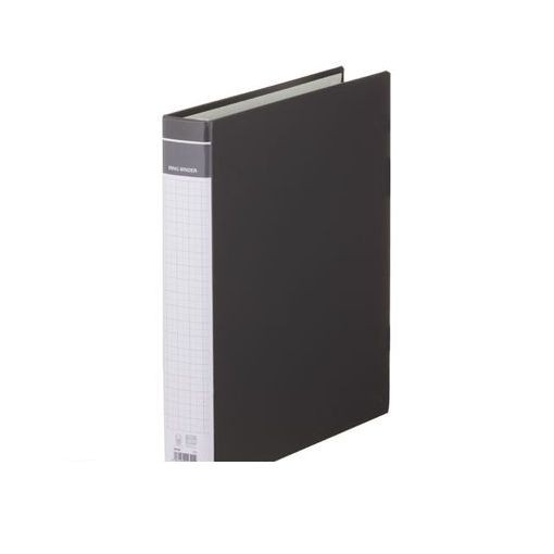 キングジム リングバインダーBF A4タテ（黒）669BF×1冊の商品画像