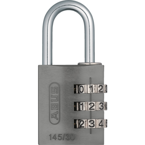 ABUS ABUS ナンバー可変式南京錠 3桁 145/30 チタニウム×1個 錠、ロック、かぎの商品画像