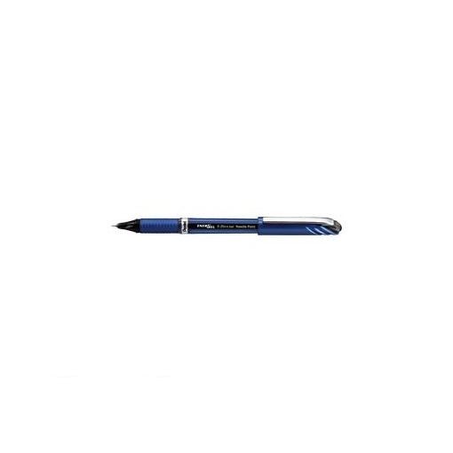 ぺんてる エナージェル ユーロ ニードルチップ（超極細）ブルー（黒）0.35mm BLN23-A×1本 エナージェル ボールペンの商品画像