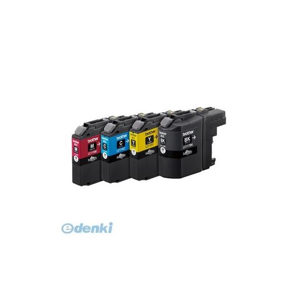 ブラザー工業 ブラザー インクカートリッジ LC117/115-4PK（4色パック）×1個 インクジェットプリンター用インクカートリッジの商品画像
