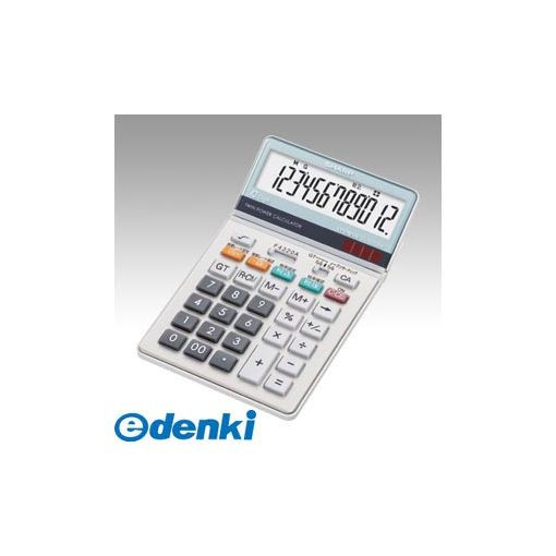 シャープ グリーン購入法適合電卓 ナイスサイズタイプ EL-N732K ×1個の商品画像