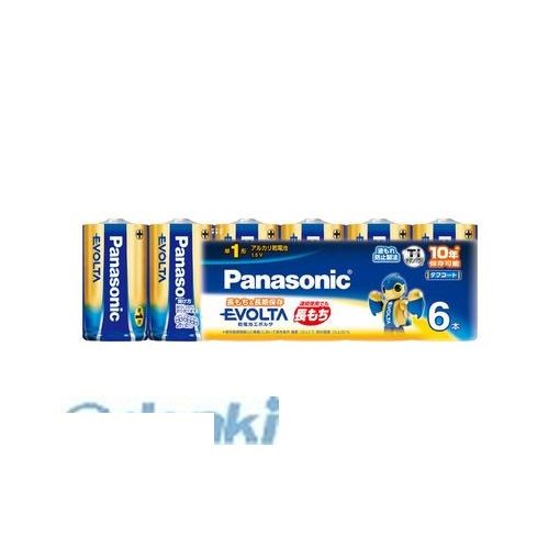 アルカリ乾電池 エボルタ 単1形 6本パック×1個 LR20EJ/6SW（単1形 6本）の商品画像