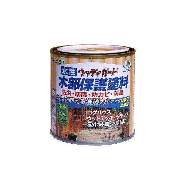 NIPPON PAINT ニッペ 水性ウッディガード メープル 0.2L ニッペホームペイント ペンキ、塗料の商品画像