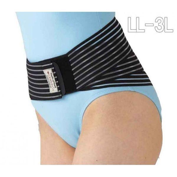 セルヴァン レディース骨盤3 ブラック LL~3Lの商品画像