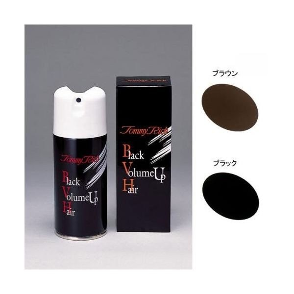 トミーリッチ 男女兼用ブラックヘアー （ブラック） レディース白髪染めの商品画像