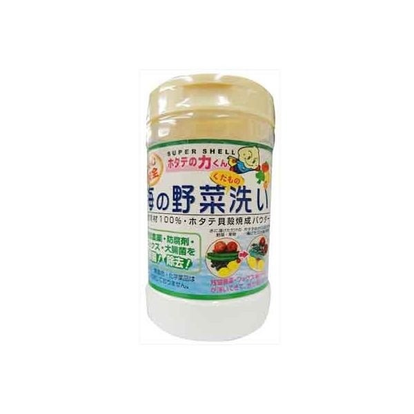 ホタテの力くん 海の野菜 くだもの洗い ×24 台所用洗剤の商品画像