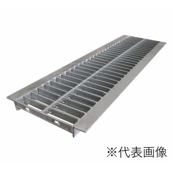 U字溝用グレーチング（普及型）240mm HGU-240-25L40の商品画像