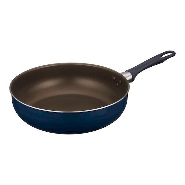 THERMOS デュラブルシリーズ 炒め鍋 28cm（ネイビー）KFI-028D NVY×1個 デュラブルシリーズ フライパンの商品画像
