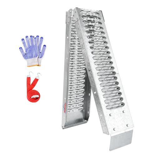 Ruedamann мотоцикл slope длина 170*22cm выдерживаемая нагрузка 220kg складной стальной лестница направляющие ручка . перчатки имеется велосипед bai