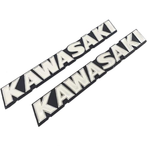 TONAUA KAWASAKI Kawasaki Zephyr 750 /1100 для универсальный цельный эмблема белый цвет 2 шт. комплект 