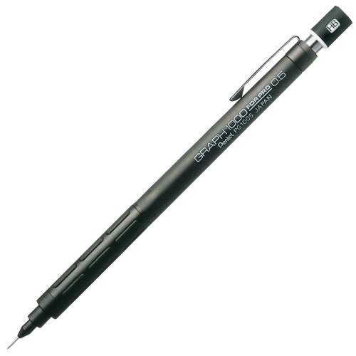 ぺんてる グラフペンシル（黒）0.5mm PG5-AD 製図用シャープペンシル