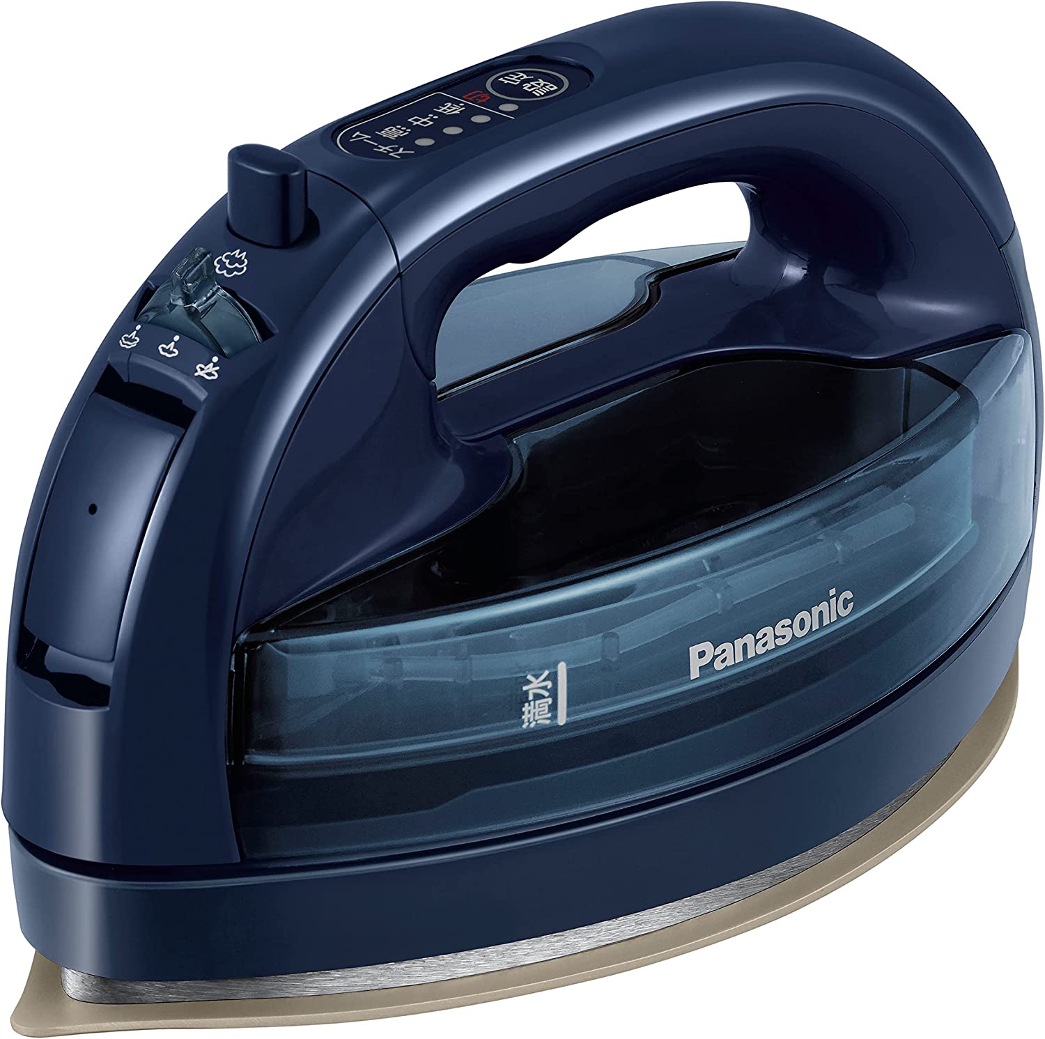 Panasonic  スチームアイロン Amazon | パナソニック コードレススチームWヘッドアイロン