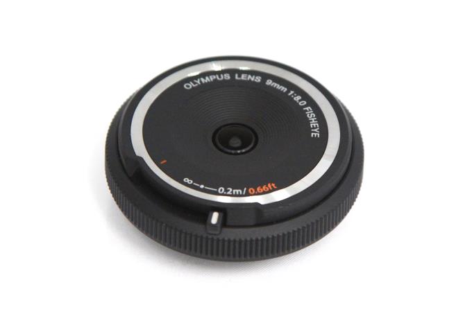 OLYMPUS フィッシュアイボディーキャップレンズ BCL-0980 ブラック