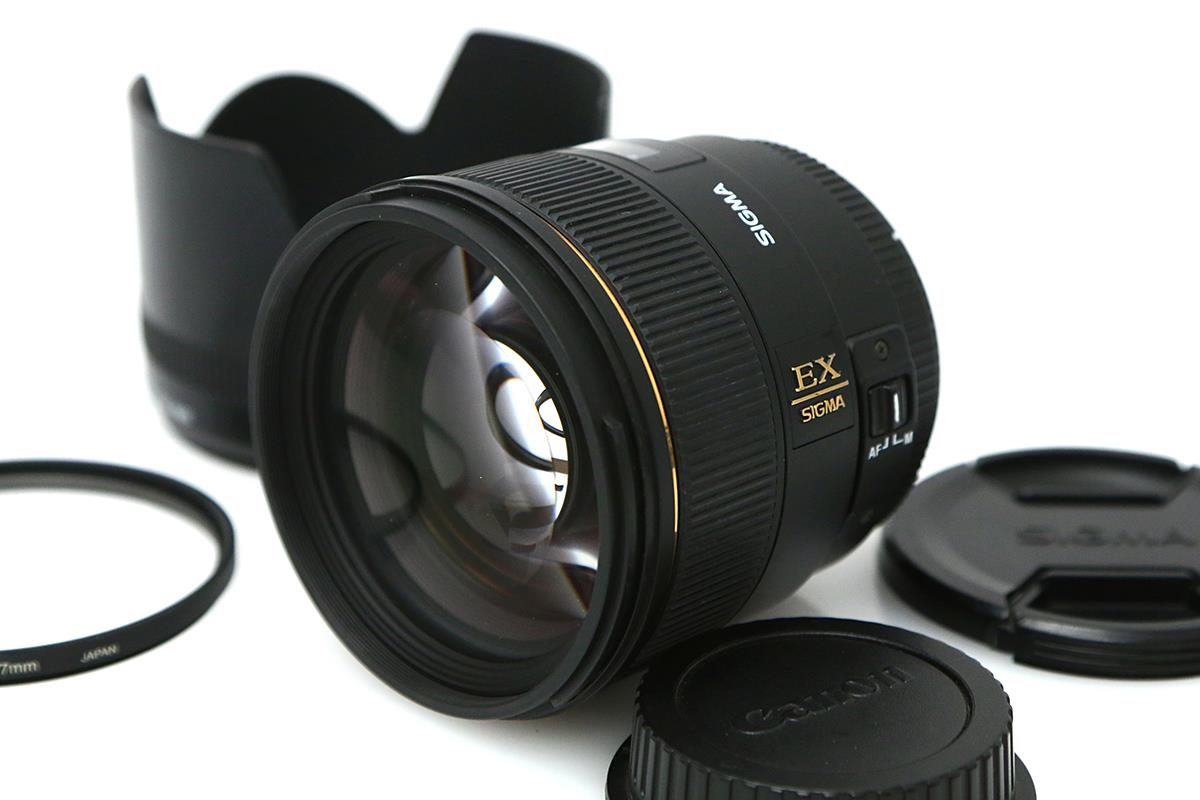 SIGMA シグマ 85mm F1.4 EX DG HSM ニコン用 交換レンズ - 最安値