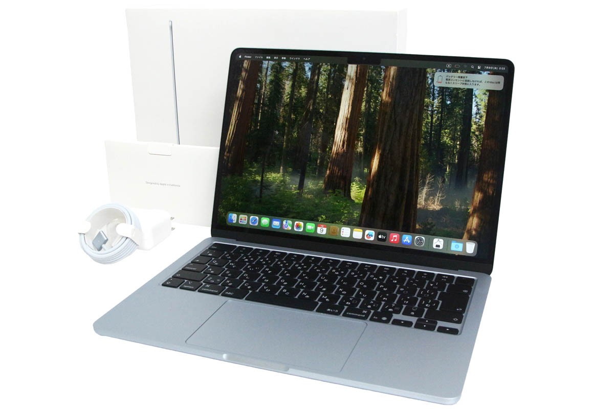 MacBook Air スカイブルー ［MC6T4J/A］ SSD256GB メモリ16GB 10コアCPU 8コアGPU M4 13.6-inch 2025年モデルの商品画像