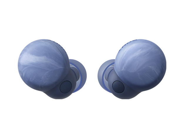 SONY ワイヤレスノイズキャンセリングステレオヘッドセット LinkBuds S WF-LS900N（L） アースブルー イヤホン本体の商品画像