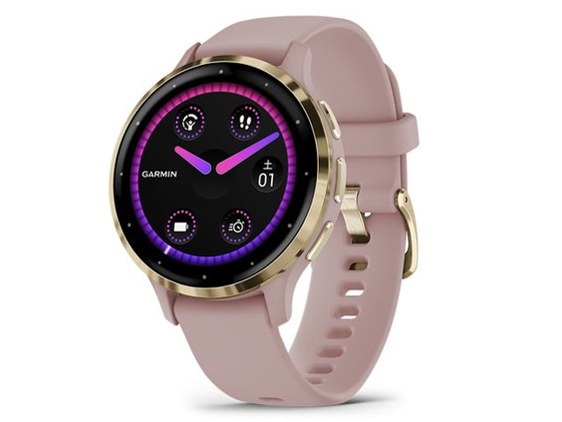 GARMIN Venu 3S Pink Dawn/Peach Gold 010-02785-43 Venu スマート 