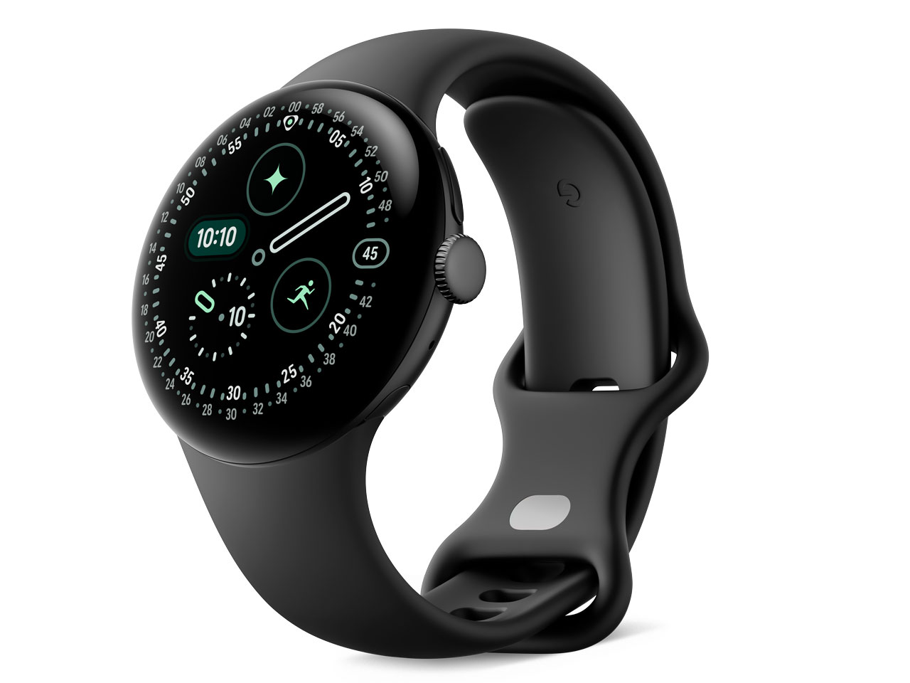 Google Pixel Watch 4 Bluetooth/Wi-Fi 41mm Matte Blackアルミケース