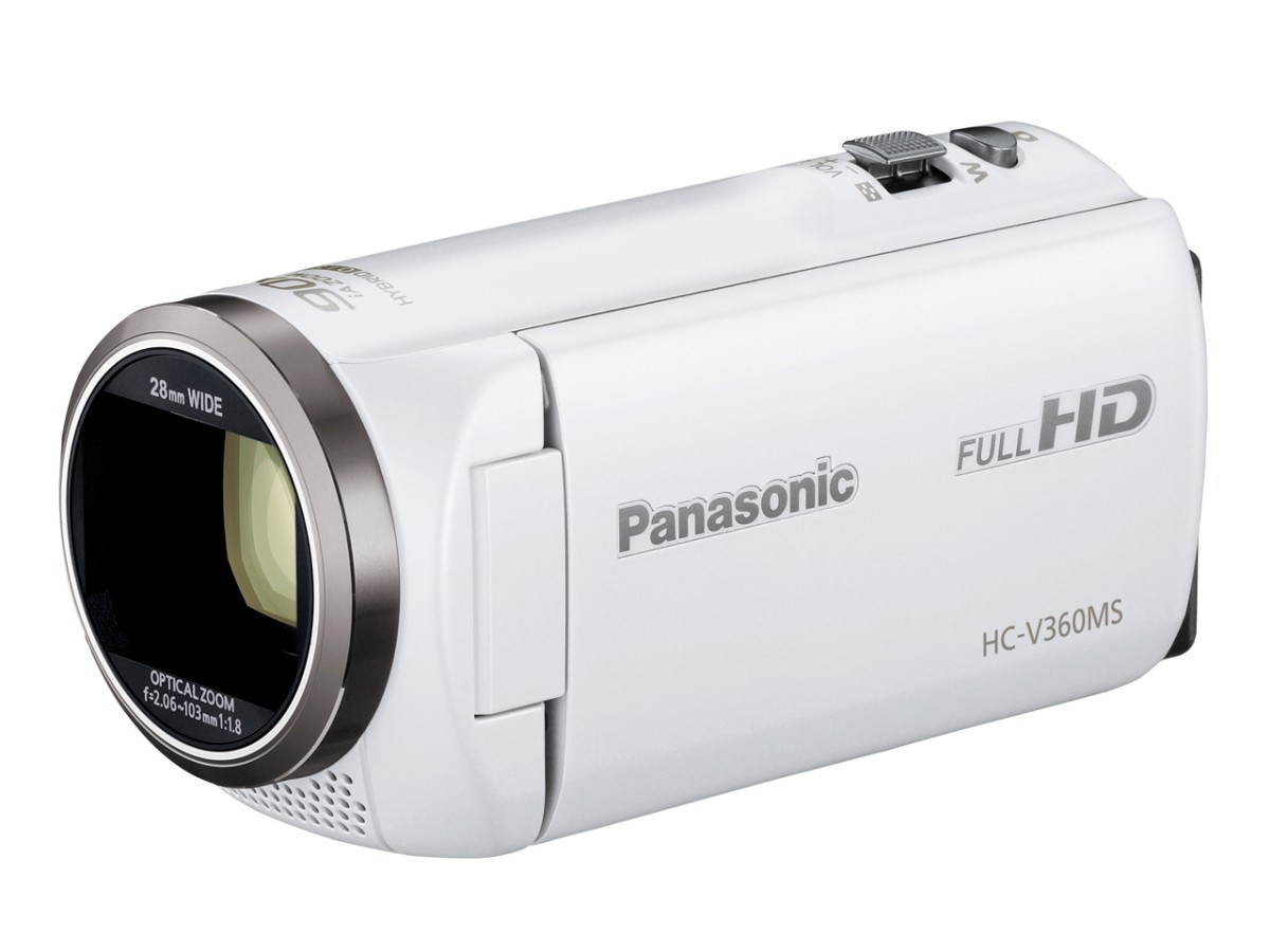 ビデオカメラ HC-V360MS-W （ホワイト）の商品画像