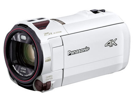 デジタル4Kビデオカメラ HC-VX992MS-W （ピュアホワイト）の商品画像