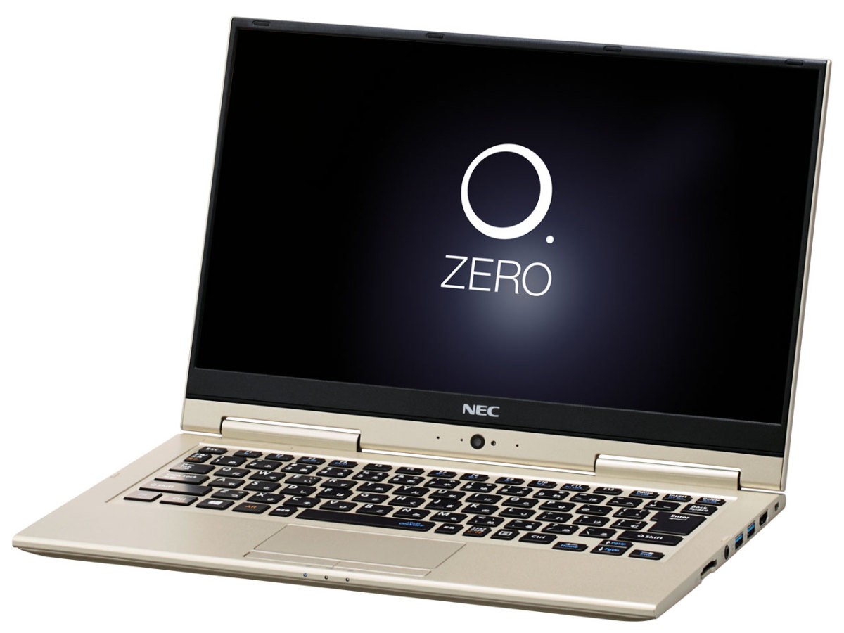 NEC LAVIE Hybrid ZERO HZ750/GA プレシャスゴールド ［PC-HZ750GAG］ 2017年春モデル Windowsノートの商品画像
