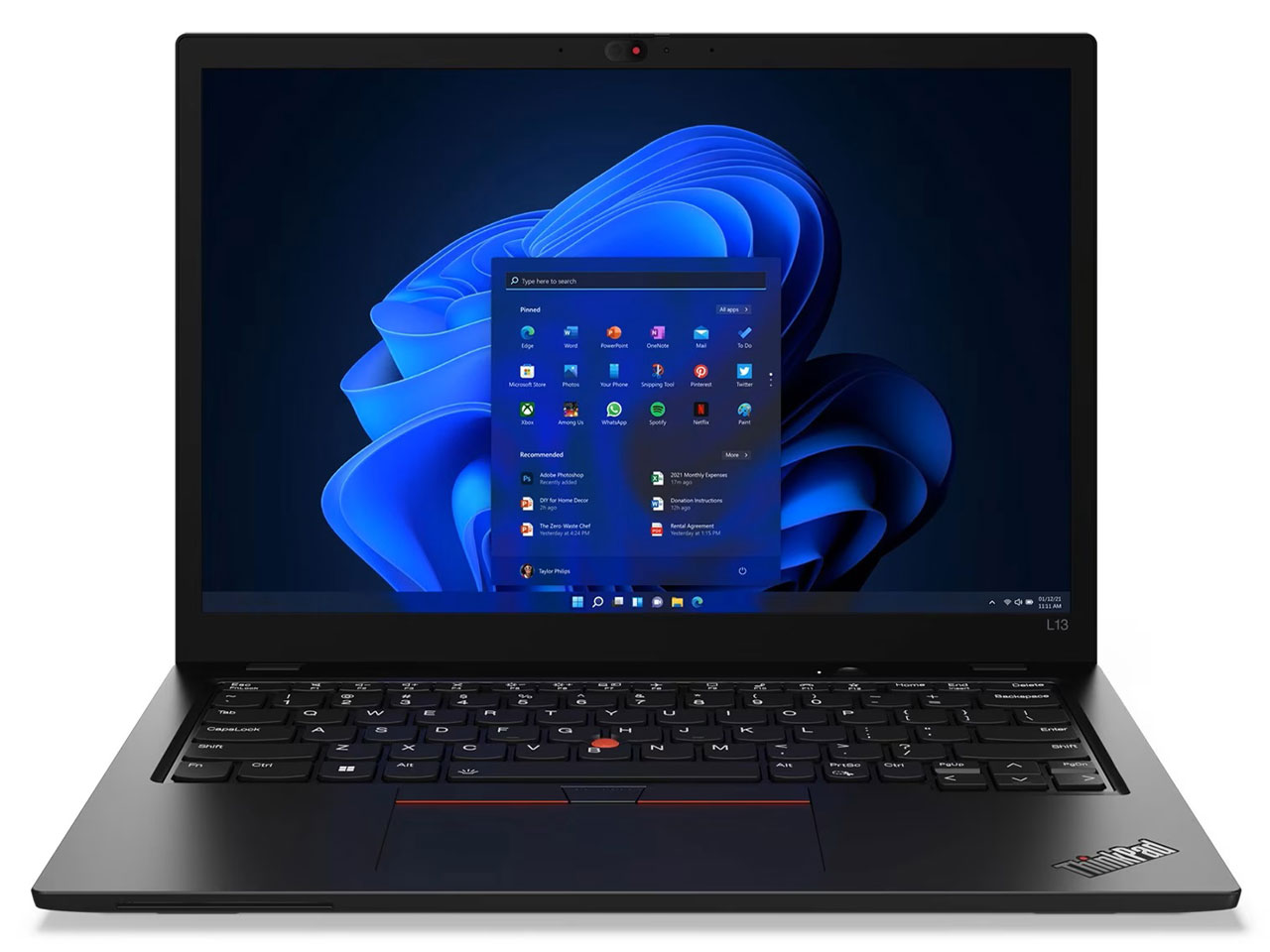 Windowsノート本体 Lenovo Thinkpad L13 21B3004FJP Lenovo ThinkPad L13 Gen 3 ブラック ［21B3004FJP］ 2022年6月発表