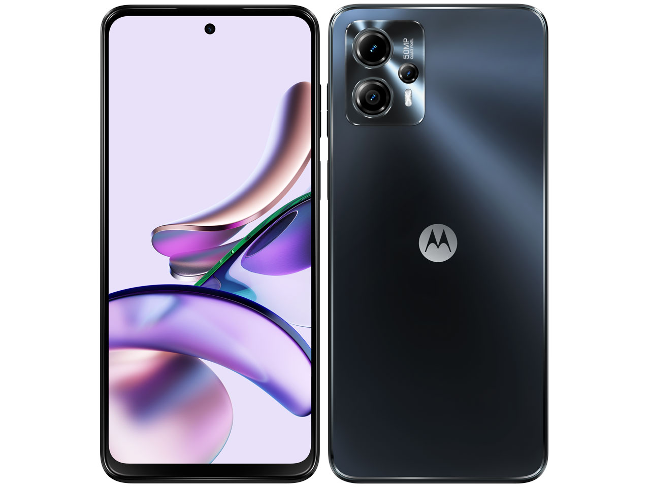 moto g13 6.5インチ メモリー4GB ストレージ128GB マットチャコール