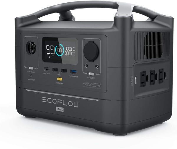 未使用に近い】エコフロー ポータブル電源 RIVER Max バッテリー 未使用に近い】エコフロー ポータブル電源 RIVER Max バッテリー