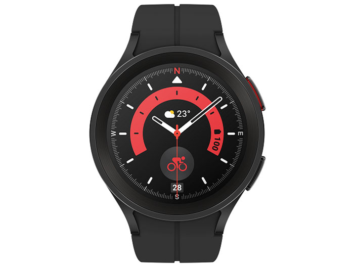 Galaxy Watch5 Pro 45mm｜ブラックチタニウム国内正規品｜ SAMSUNG Galaxy Watch5 Pro 45mm ブラックチタニウム SM