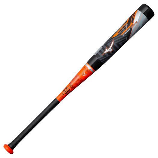 MIZUNO ビヨンドマックス オーバルVA 83cm （ブラック×オレンジ） 1CJBR15983 0954 BEYONDMAX 軟式バットの商品画像