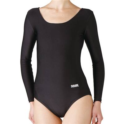 [ бесплатная доставка ] Sasaki U шея длинный рукав Leotard черный SASAKI 7015 B