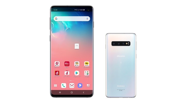 SAMSUNG Galaxy S10 SC-03L 6.1インチ メモリー8GB ストレージ128GB 