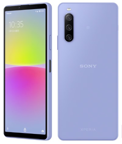 Xperia 10 IV 6インチ メモリー6GB ストレージ128GB ラベンダー 楽天モバイル