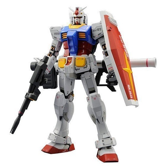 MG 機動戦士ガンダム RX-78-2 ガンダムVer.3.0 1/100スケール 色分け済みプラモデルの商品画像