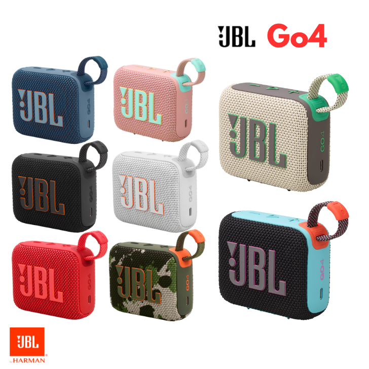 JBL GO4 portable speaker waterproof Bluetooth 5.3 wireless outdoor beach height sound quality small size bath compact maximum 7 hour reproduction 