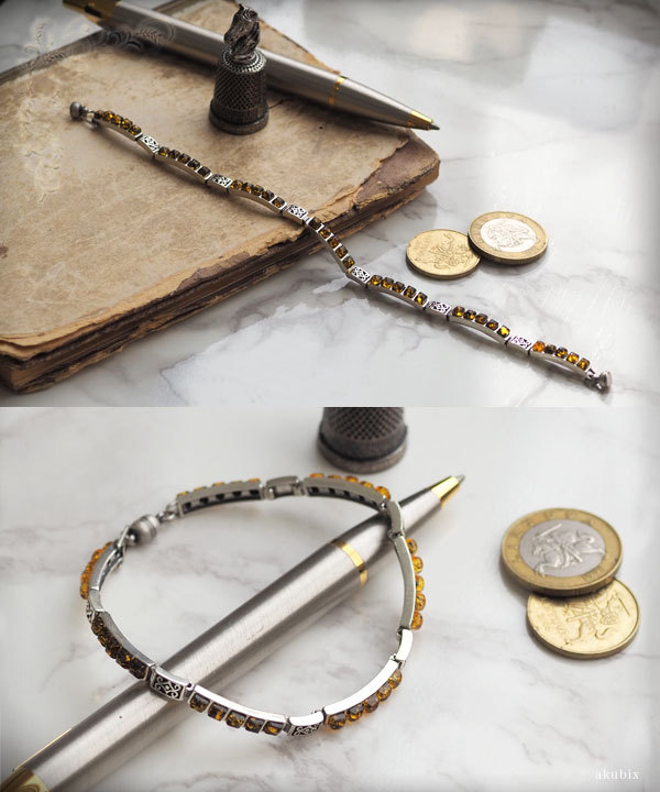 シルバー琥珀カフブレスレット 天然琥珀シルバーブレスレット 送料無料 ポーチ付 マグネット カニカン