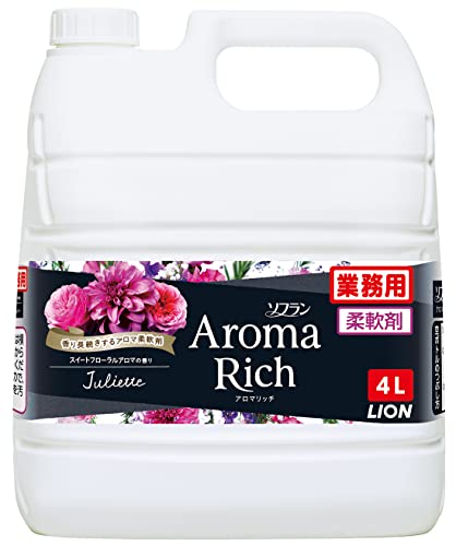ソフラン アロマリッチ ジュリエット 柔軟剤 業務用 4000ml × 1個の商品画像