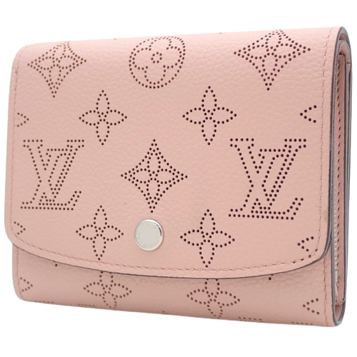 【極美品】ルイヴィトン　ポルトフォイユイリス　モノグラムマヒナ　長財布　ピンク系 LOUIS VUITTON ルイヴィトン マヒナ ポルトフォイユ イリス 二