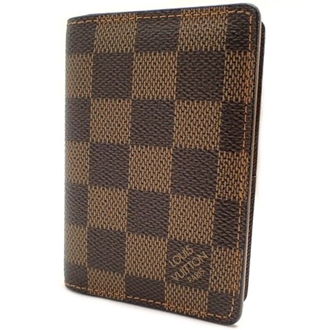LOUIS VUITTON ダミエ エベヌ オーガナイザー ドゥ ポッシュ カード