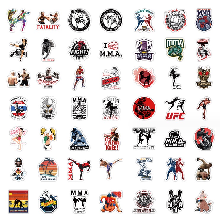  combative sports grappling grappling house ...... body . Marshall a-tsu seal sticker 50 sheets MM